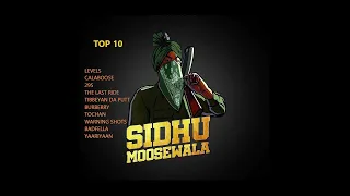 Sidhu moose wala Top 10 songs | high quality songs| sidhu moose wala all songs