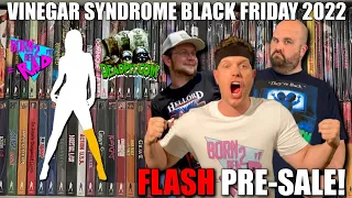 Vinegar Syndrome Black Friday 2022 Flash Pre-Sale