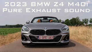 2023 BMW Z4 M40i: Pure Exhaust sound