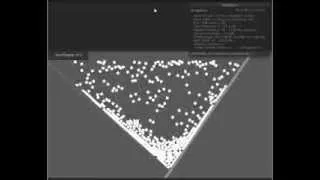 Unity3d Box2d falling square test