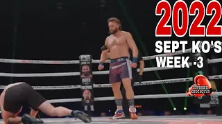 MMA & Boxing Knockouts I September 2022 Week 3