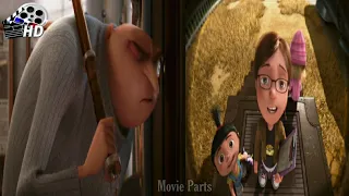 First Time Gru Meet the Girls ( Movie Clip ) | Despicable Me ( 2008 ) | HD | Movie Parts | Clips