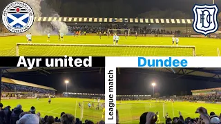 Outplayed as Dundee go top of the league | Ayr united Vs Dundee