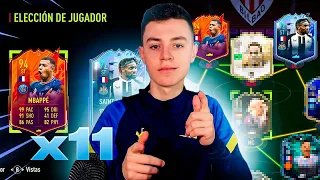 11x Player Picks Campaign Bag DECIDEN mi EQUIPO de FIFA 22