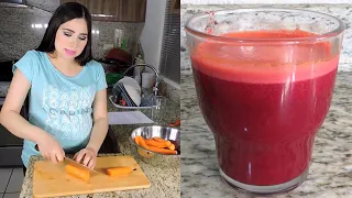 JUGO DE ZANAHORIA Y BETABEL - MAS PROPIEDADES Y BENEFICIOS  | #CocinablogOficial