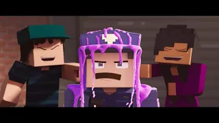 "Purple Girl" (I'm Psycho) - Minecraft Animation Music Video (1 hour)