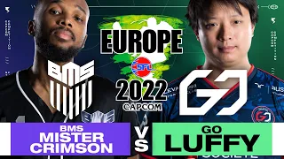 Mister Crimson (Dhaslim) vs. Luffy (R.Mika) - BO5 - Street Fighter League Pro-EU 2022 Week 8
