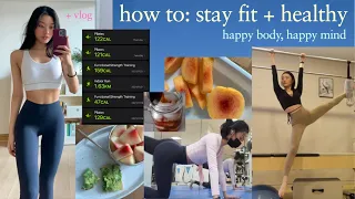 HOW I stay fit, healthy, and happy 🌱workout routine, diet, mindset to fitness