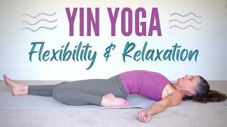 40 Min Yin Yoga for Flexibility & Full Body Relaxation || Devi Daly Yoga