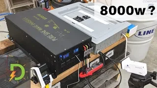 Cheap 8000w Reliable Electric Inverter, Full Load Test, Review