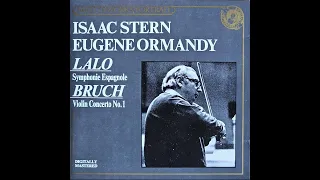 Bruch: Violin Concerto No. 1 in G minor, Op. 26 - Isaac Stern, violin