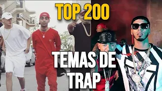 TOP 200 MEJORES CANCIONES DE TRAP LATINO DE LA HISTORIA (BAD BUNNY, ANUEL, ELADIO, DUKI...)