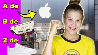 COMPRO TODO en ORDEN AlfaBetiCo | ME TOCA APPLE! | Daniela Golubeva