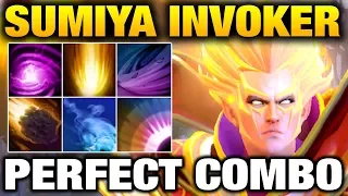 Invoker Perfect Combo by Sumiya [2 Games] Dota 2