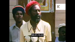 Reggae Musicians at U-Roy's Home, Jamaica, Late 1970s | Don Letts | Premium Footage