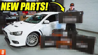 Building & Heavily Modifying a 2013 Mitsubishi Lancer EVO GSR - Part 3: Complete Overhaul Incoming!