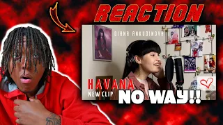 First Time EVER Hearing Havana – Diana Ankudinova (Диана Анкудинова) | REACTION | SUCH A VIBE!!