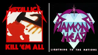 Seek & Destroy (Metallica) vs. Sucking My Love (Diamond Head) - STRANGELY SIMILAR SONGS