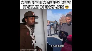 #Offset Welcomes His Homeboy After Doing 15 Solid Years In That Jam💥🔥💯👀