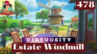 JUNE'S JOURNEY 478 | ESTATE WINDMILL (Hidden Object Game) *Full Mastered Scene*