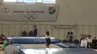 SUDE AYDIN TRAMBOLİN MİNİKLER TÜRKİYE ŞAMPİYONU 1.Sİ 2 ETAP 2012 BOLU