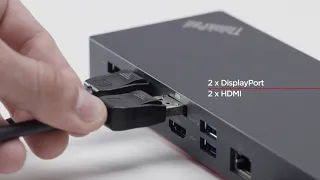 ThinkPad Hybrid USB-C with USB A Dock Product Tour