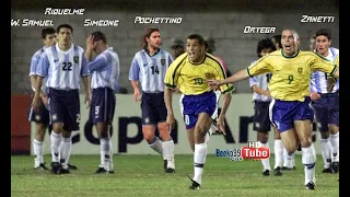 Ronaldo & Rivaldo Tag Team To Eliminate 'Star-Studded' Argentina From Copa America 99