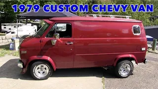 1979 Custom G20 Chevy Van.