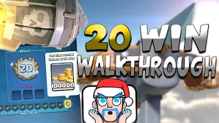 I Beat the 20 Win Challenge! IceBow Walkthrough