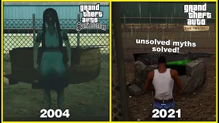 Unsolved myths finally solved? GTA San Andreas: The Definitive Edition myths comparison