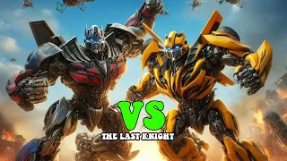 Transformers stealth force BUMBLEBEE vs DECEPTICON!The Last Knight Fight Scene!Hero Villains