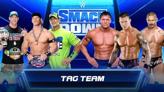 Can 3 Different Randy Orton Defeat 3 Different John Cena WWE 2K22