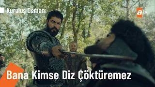 Bana hiç kimse diz çöktüremez! - @KurulusOsman 63. Bölüm