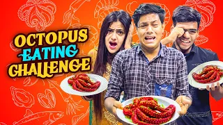 ভয়ংকর অক্টোপাস খাওয়ার প্রতিযোগিতা | Octopus Eating Challenge | Rakib Hossain