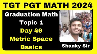 Dsssb tgt math metric space c;lasses #tgtmaths #tgt #pgt #pgtmaths #dsssbtgtmaths