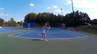 Slow Motion Forehand