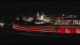 3D-мэппинг шоу на стенах Нижегородского кремля