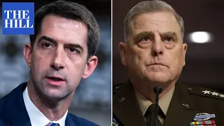 'Why haven't you resigned?' Tom Cotton grills Gen. Milley on Afghanistan