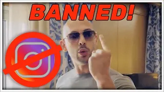 Actual Reason Andrew Tate got Banned from Instagram and Facebook!