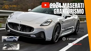 2024 Maserati GranTurismo Modena trim makes 483 horsepower