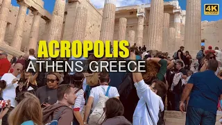 ACROPOLIS ATHENS GREECE WALKING TOUR 2022 || HISTORY OF ATHENS GREECE [FULL ULTRA HD ] -  WORLD TOUR