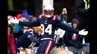 Kendrick Bourne - Every Catch - NFL 2021 Week 12 - New England Patriots vs Tennessee Titans