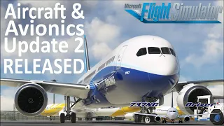 Aircraft and Avionics Update 2 | B747-8 and B787-10 | RELASED