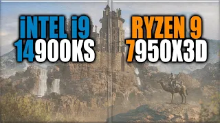14900KS vs 7950X3D Benchmarks - Tested in 15 Games and Applications