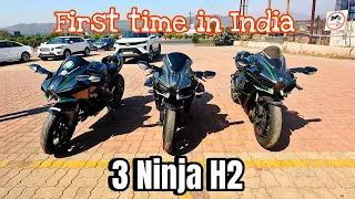 3 Ninja H2 First Time India me | Lagi Race 🔥🚀 | #SSR_vlogs24