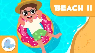 BEACH 🏖️ Vocabulary for Kids ☀️ Episode 2