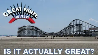 Great White Review, Morey's Piers CCI Wood Coaster | Is it Actually Great?