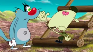 Oggy and the Cockroaches - Oggy's training (S02E35) BEST CARTOON COLLECTION | New Episodes in HD