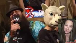 WWE Raw 4/28/14 Creepy Wyatt kids CHOIR singing to CENA Live Commentary
