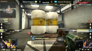 CS GO StarSeries S8 Finals NA`VI vs Astana Dragons Game 1